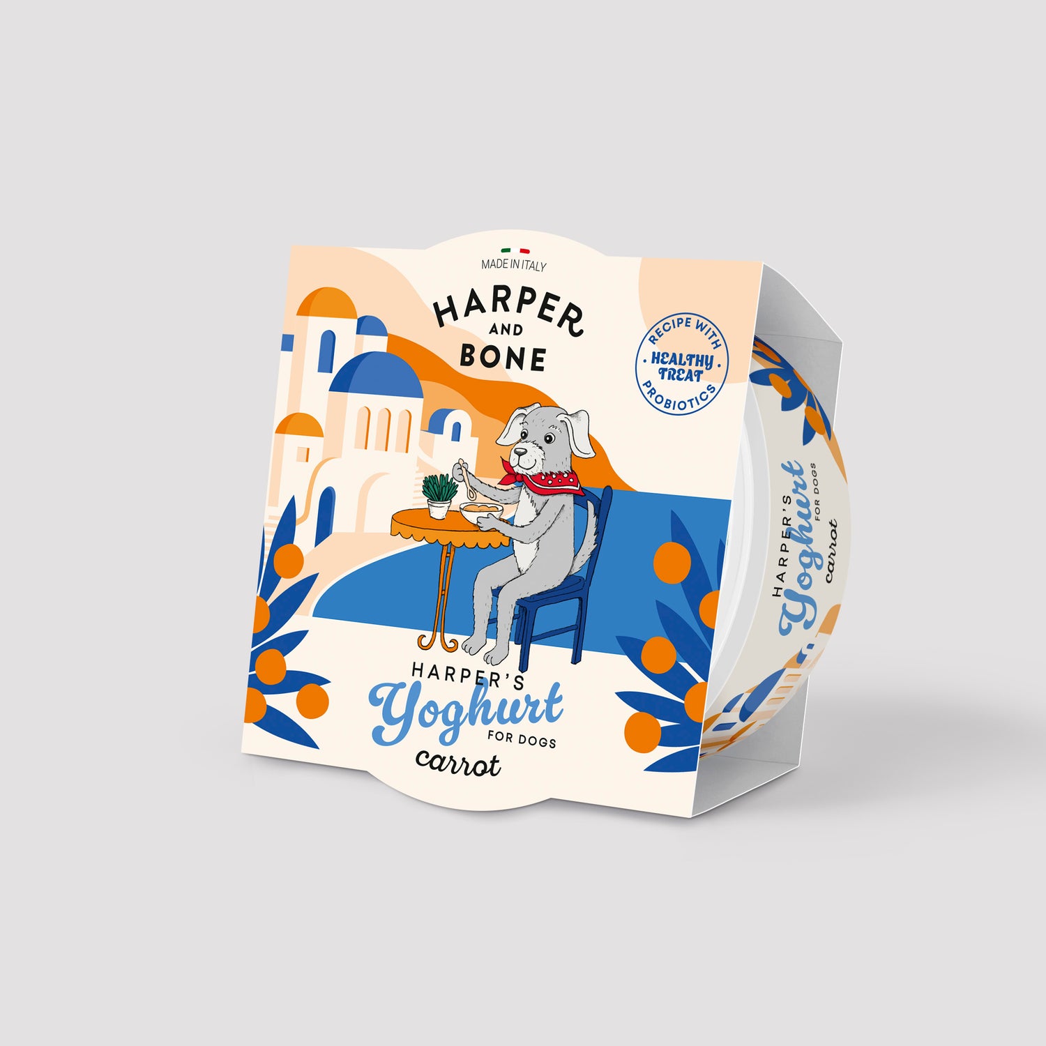 Harper's Yoghurt di Harper & Bone, yogurt rinfrescante con probiotici per cani