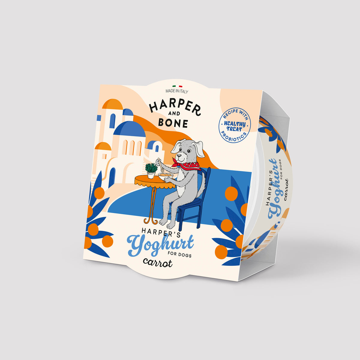 Harper's Yoghurt di Harper & Bone, yogurt rinfrescante con probiotici per cani