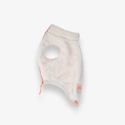 Cream Sherpa Fleece Dog Vest - Chaleco