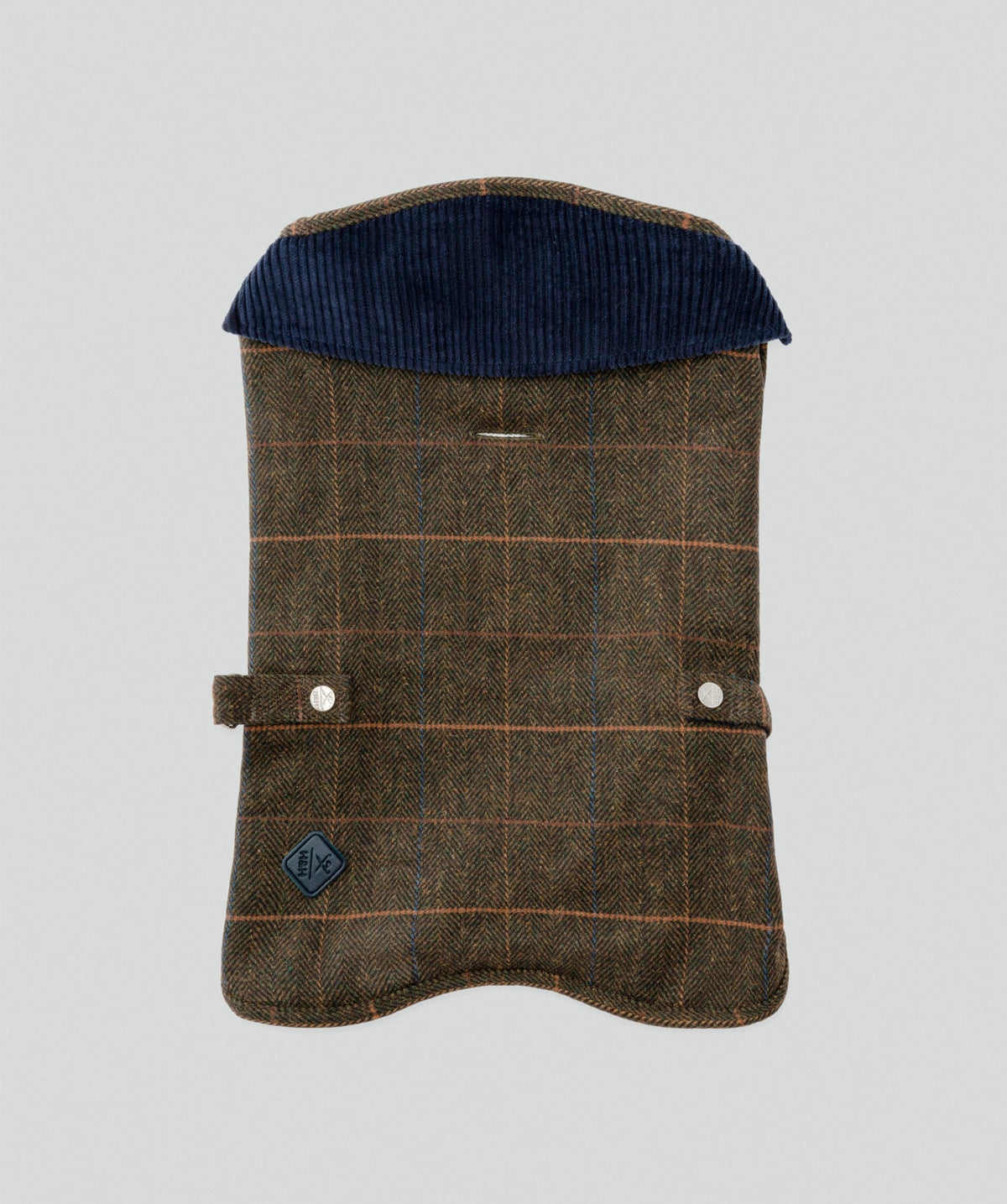 Chaqueta de tweed verde