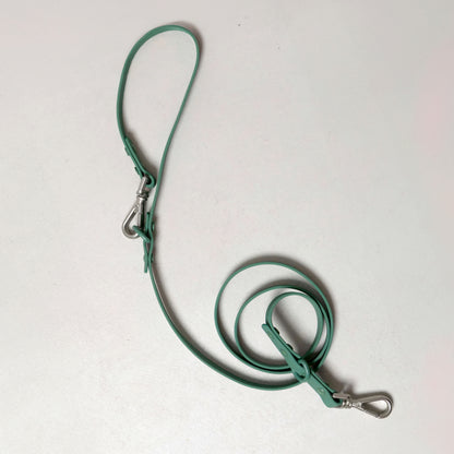Trela Smart Dog Leash verde da Onlyfresh impermeável e ajustável