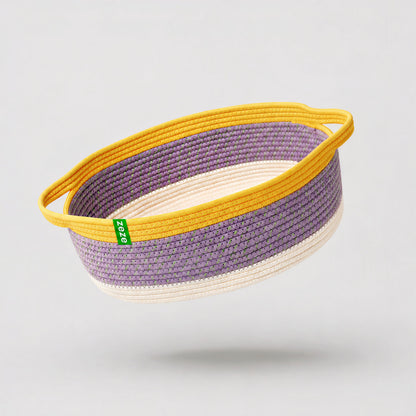 Letto nido Zeze Lavender Rope Nest aperto per cani e gatti